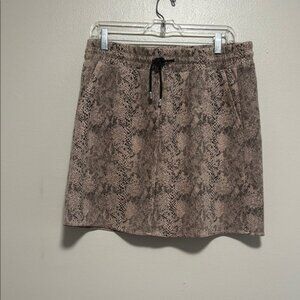 Stylish Snake Print Skirt